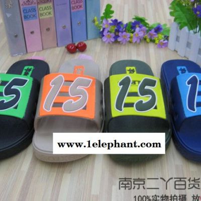 家居拖鞋男款居家凉拖鞋夏季防滑浴室凉拖鞋PVC拖鞋男图3