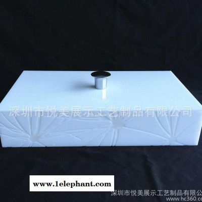 **亚克力酒店洗漱用品储物盒 宾馆客房易耗品收纳盒 亚克力盒子图3