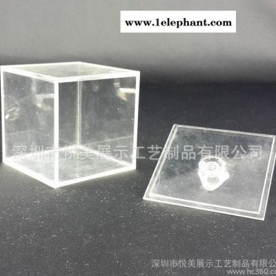定制全透明亚克力小方盒 亚克力糖果盒 有机玻璃储物盒收纳盒图2