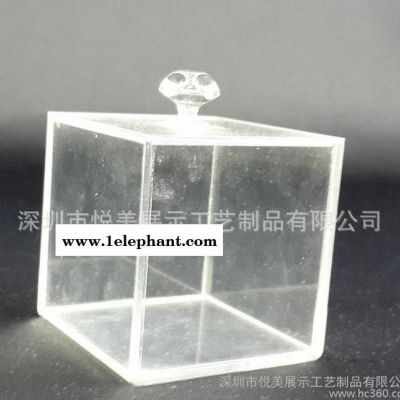 定制全透明亚克力小方盒 亚克力糖果盒 有机玻璃储物盒收纳盒图3
