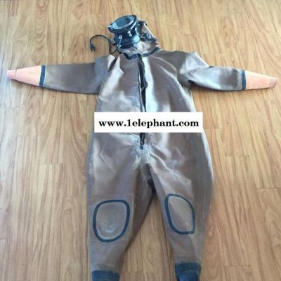 污水疏通潜水服 JQ83救生打捞潜水衣 全面罩干式潜水服图4