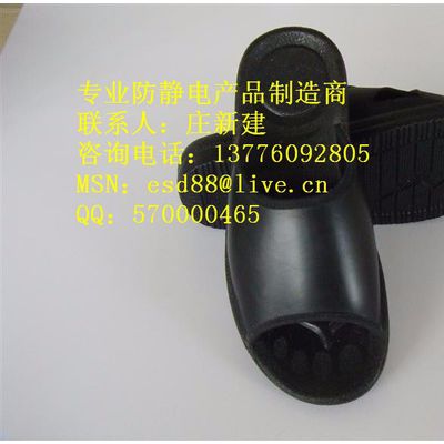 厂家供应防静电鞋，防静电拖鞋，PU拖鞋，夏季防静电拖鞋图1
