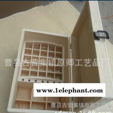 全松木手工精油木盒47格木质精油盒多容量混装 收纳盒 纯手工
