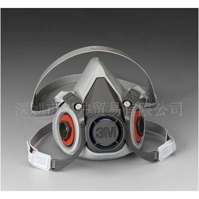 3M 6200,3M 6200防护面具,3M 6100半面型防护面罩图2