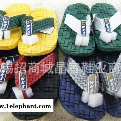 特价男女人字拖　夹趾拖鞋　橡胶吹气拖鞋　按摩拖鞋图2