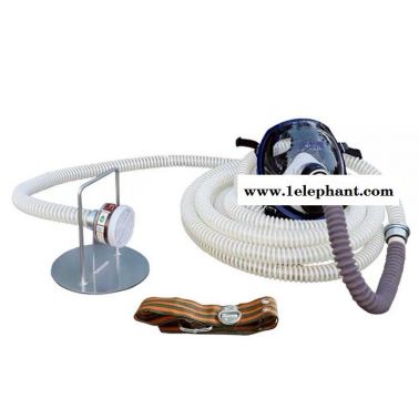 过滤防毒尘面罩自吸式长管呼吸器单双人电动送风式空气呼吸器