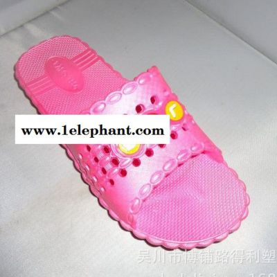 韩版浴室拖鞋家居拖鞋夏季凉拖鞋女士情侣木地板防滑塑料居家拖鞋图3