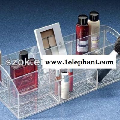 厂家生产定做 亚克力有机玻璃格式化妆品收纳盒展示盒图2