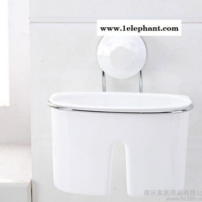 双庆厨房吸盘置物架厨房用置物架吸盘收纳盒吸盘沥水 1956图3