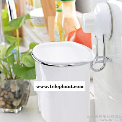 双庆厨房吸盘置物架厨房用置物架吸盘收纳盒吸盘沥水 1956图2