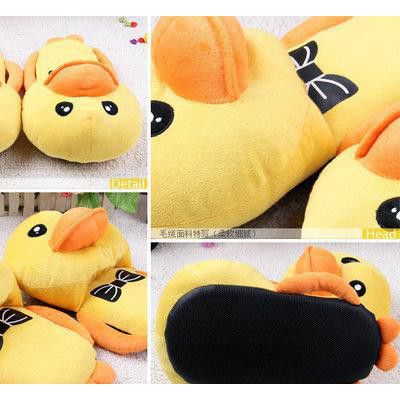 一件代发卡通拖鞋家居拖鞋 保暖防滑情侣居家地板棉拖鞋 半包拖鞋图2