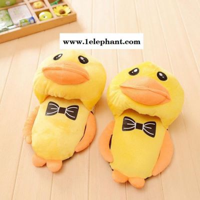 一件代发卡通拖鞋家居拖鞋 保暖防滑情侣居家地板棉拖鞋 半包拖鞋图3