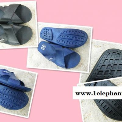 男士吹气软底防皮拖鞋　防滑休闲拖鞋　凉拖鞋图3