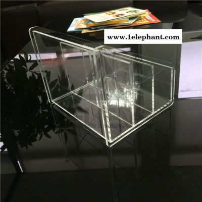 believe**透明亚克力桌面收纳盒遥控器手机等收纳整理盒亚克力收纳图3