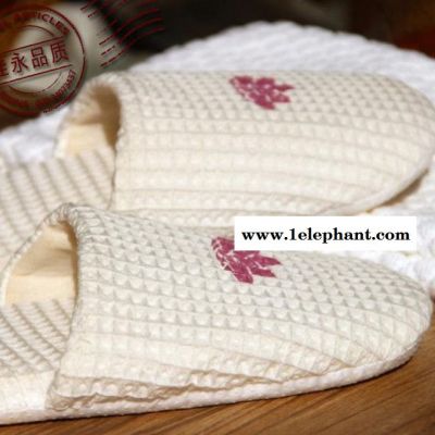 酒店一次性拖鞋 直销 毛巾拖鞋 无纺布拖鞋 密丝绒拖鞋图3