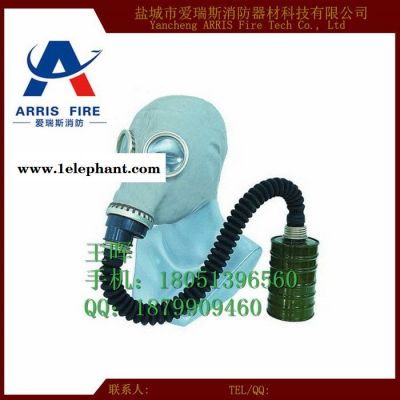 供应消防全面罩导管式防毒面具图3