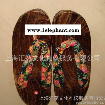日本鞋和服鞋木履  女式拖鞋木底拖鞋 1373
