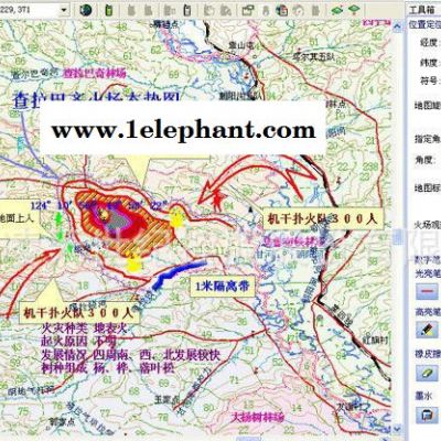 北京凌天 应急救援专家远程标绘系统 010-51652图3