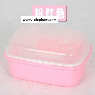 厨房沥水碗架带盖碗筷餐具收纳盒滴水碗架置物架家居环保塑料碗盆