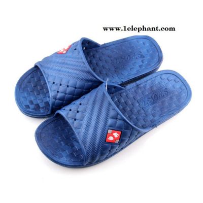 供应厂家批发2014拖鞋居家夏季男浴室防滑拖鞋男按摩拖鞋黑色鞋特价