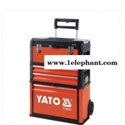 易尔拓进口工具拉杆式工具箱组四厢式三厢式收纳盒YT-0910图2