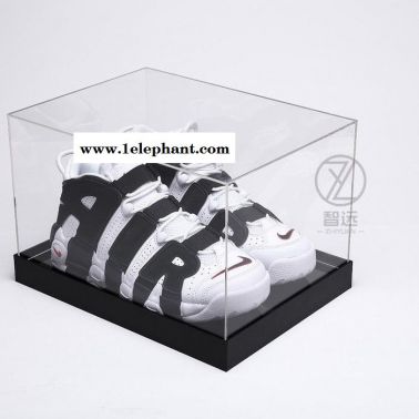 亚克力篮球鞋盒有机玻璃男士球鞋收纳盒镜面展示鞋盒大型广告牌、导示牌、化妆品架、展示架