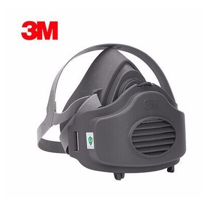 3m3000系列呼吸防护半面罩（单滤盒）图2