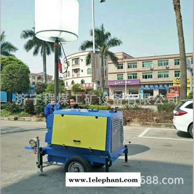 广告移动补光照明设备消防救援手推式照明车道路应急救援图2