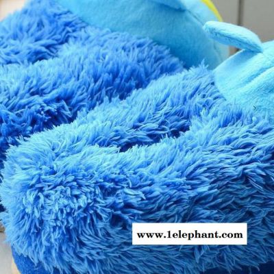 秋冬新款可爱宝宝卡通棉拖鞋 小童棉拖鞋保暖棉拖鞋BB毛拖鞋图2