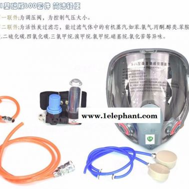 鑫励鼎德DDE-A1-600供气式全面罩 防尘面具 供气式呼吸器