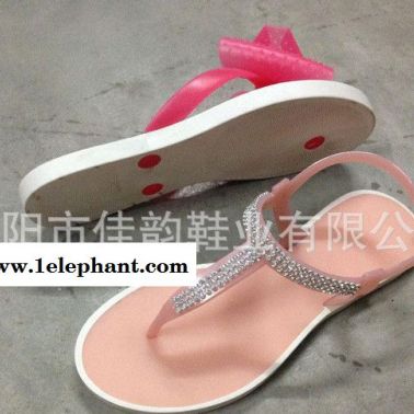 夏季 拖鞋 新款果冻吹气女拖鞋PCU SHOES 2015