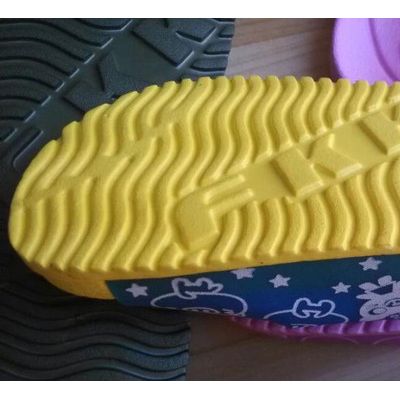 EVA糖果色防滑一字男女童拖鞋 家居宾馆拖鞋图3