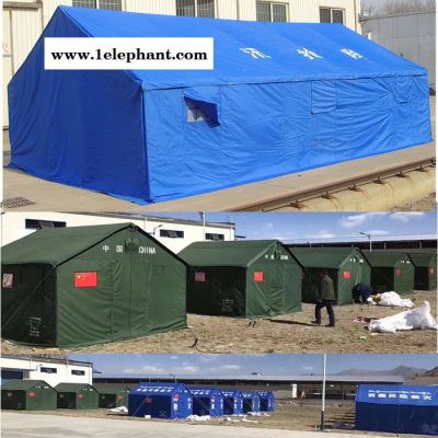 户外帐篷 防疫隔离赈灾专用应急救援施工防雨水住人多功能民政救灾帐篷 活动帐篷图7