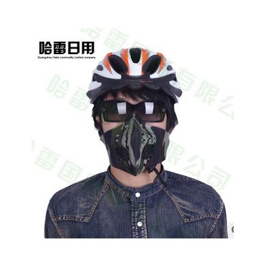 哈雷运动面罩 加比勒海盗面罩 骑行面罩 自行车装备 防尘防风面罩死飞HL1004