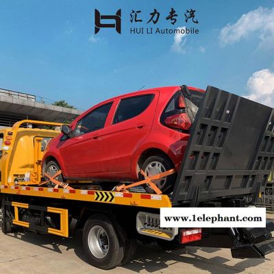 解放清障车厂家报价 24小时道路救援车 应急救援拖车价格 湖北清障车图2