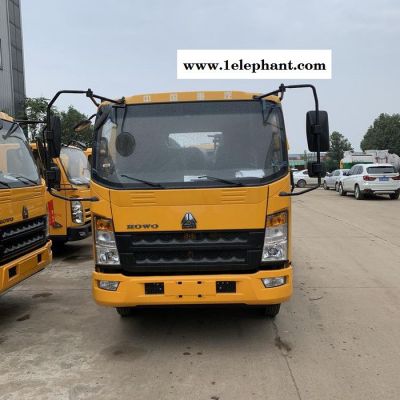 重汽豪沃清障车 24小时道路救援车 应急救援拖车价格 湖北清障车 国六清障车图2