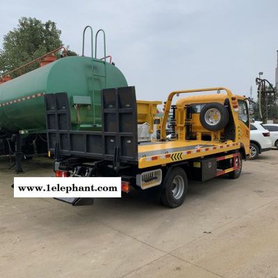 重汽豪沃清障车 24小时道路救援车 应急救援拖车价格 湖北清障车 国六清障车图3