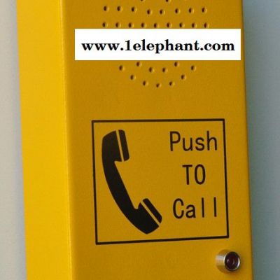 电梯轿厢专用一键紧急救援电话机