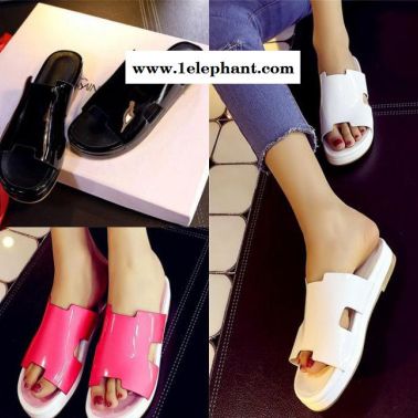 2015年夏季休闲平跟拖鞋