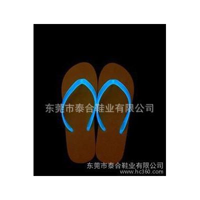本公司大量生产夜光拖鞋 人字拖拖鞋 格式男女EVA拖鞋