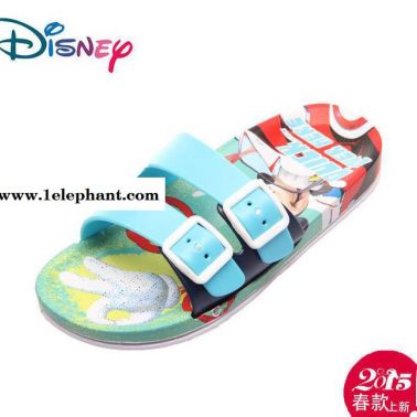 2015新款迪士尼童鞋米奇卡通儿童拖鞋家居浴室防滑拖鞋潮