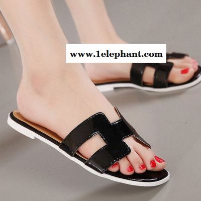 2015夏季新品上市平底舒适休闲拖鞋简单时尚家居女鞋宅女鞋M图3