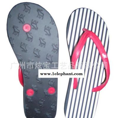 新款**EVA夏天人字沙滩拖鞋图1