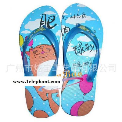 2015#特色环保EVA童装沙滩拖鞋图1
