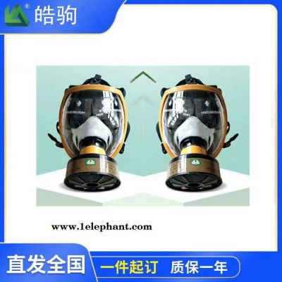皓驹销售HJF05全面型呼吸防护器大视野面罩全面罩自吸过滤式防毒面具GB2890-2009过滤式呼吸防护器正压防护面罩滤图5