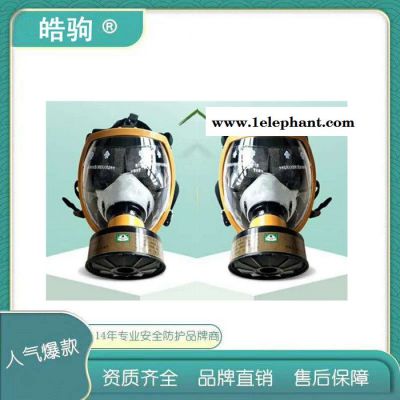 皓驹HJF05有机蒸汽酸性气体防毒口罩防毒半面罩自吸过滤式半面罩防毒面具GB2890-2009过滤式呼吸防护器图6