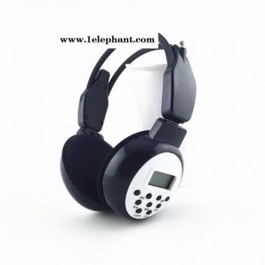 乔益师TY3391耳机头戴式立体声数字调频耳机四六级听力耳机
