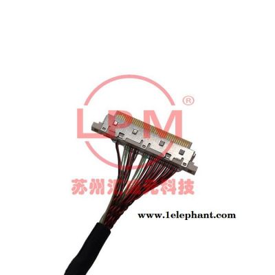苏州汇成元电子供应I-PEX 20373-R40T-06 TO I-PEX 20373-R40T-06 VR显示头盔屏线图2