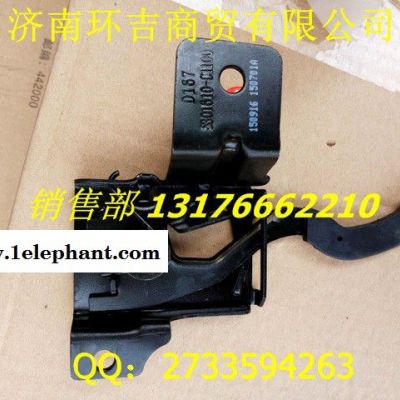 东风天锦面罩锁5301610-C1100图3