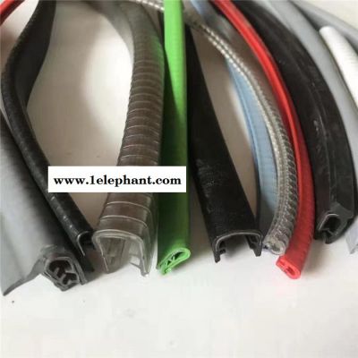 车门免粘贴防撞条 机柜彩色装饰密封条 U型龙骨条头盔包边条 汽车密封条图6